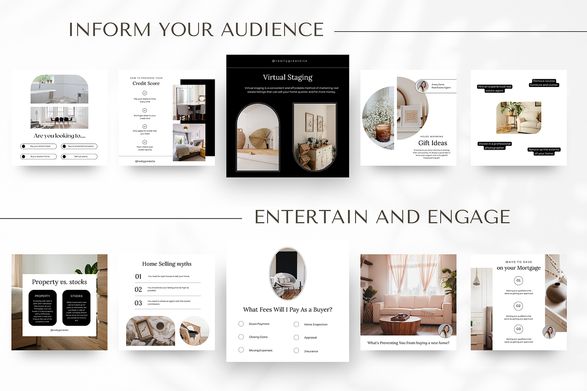September Real Estate Social Media, a Social Media Template by Marketing Templates Co. (Photo 5 of 9)