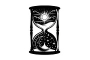 Celestial Sun Moon Hourglass Bundle, an Illustration by Gaye Art (Thumbnail 15 of 31)