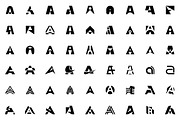 Set of letter A logo, a Branding & Logo Template by NataliiaVolyk (Thumbnail 2 of 3)