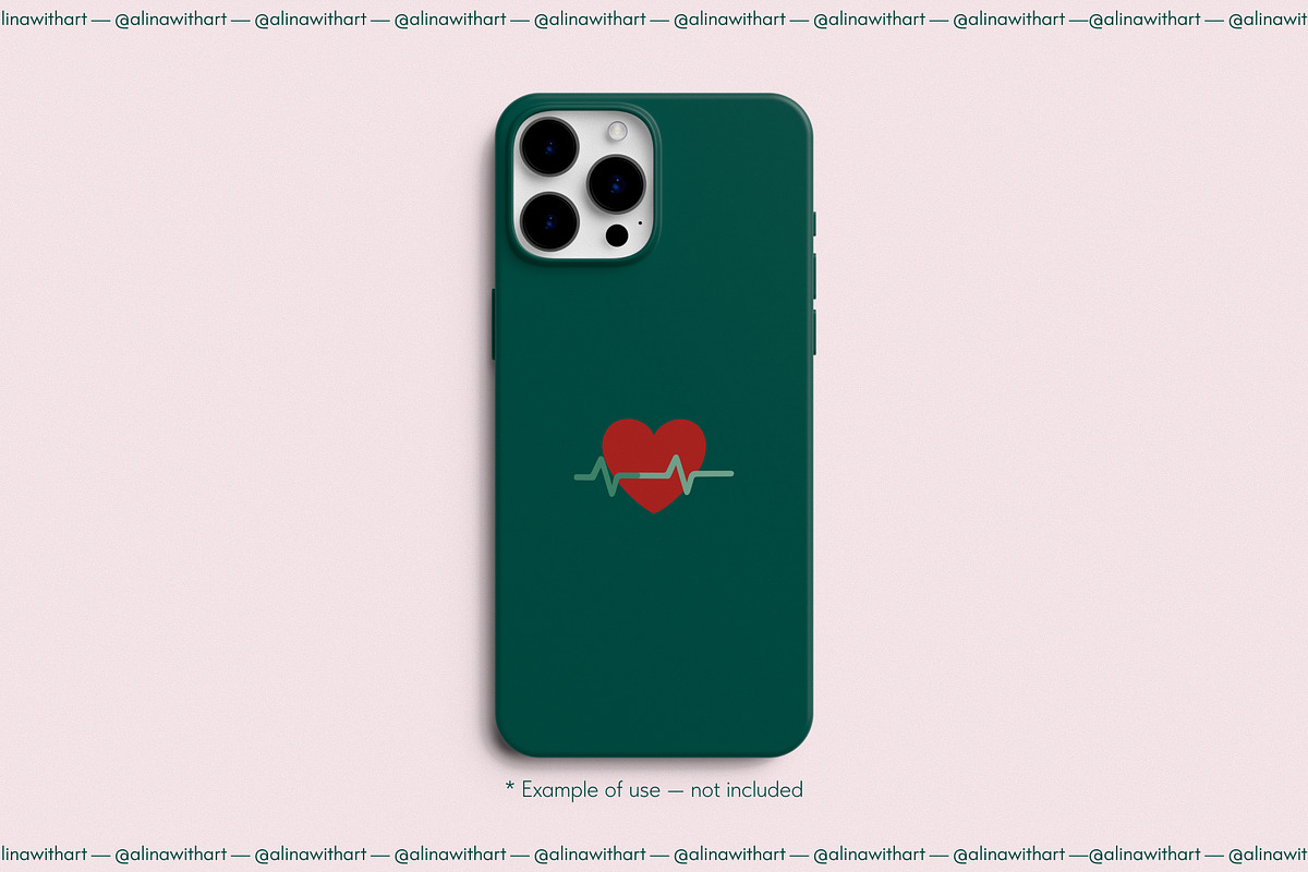Wellness Valentine Icons, a Seasonal Illustration by alinawithart (Photo 12 of 14)