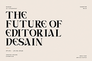Caelvin – Modern Editorial Serif, a Serif Font by Muksal Creative (Thumbnail 2 of 10)