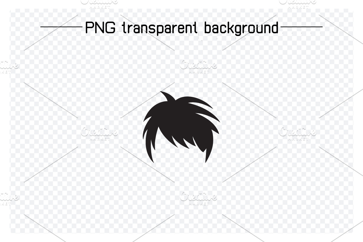 Hairstyle and Wig Icons Set, a Solid Icon by Designfour (Photo 4 of 7)