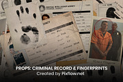 Criminal Record & Fingerprints, a Graphic by Pixflow (Thumbnail 1 of 9)