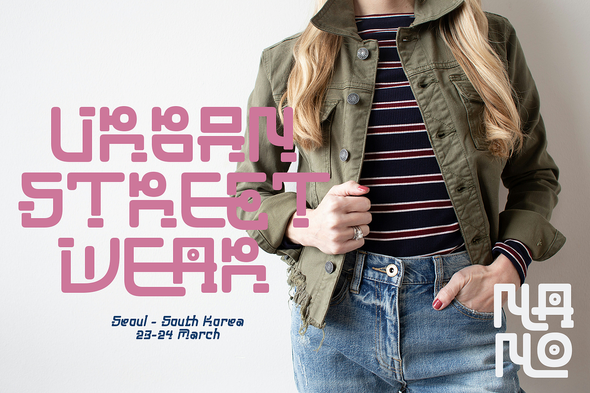 Daehyonse - Korea Font, a Sans Serif Font by madeDeduk (Photo 5 of 8)