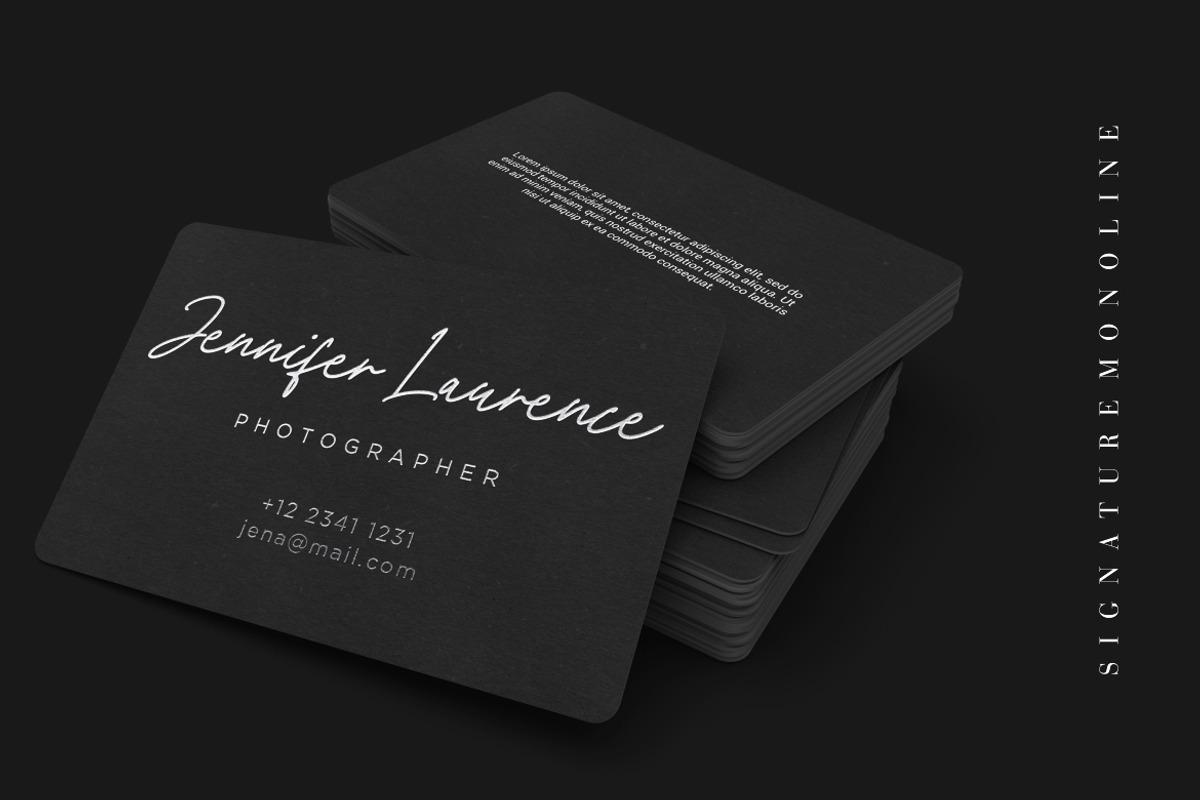 Renatta Business Font preview 2