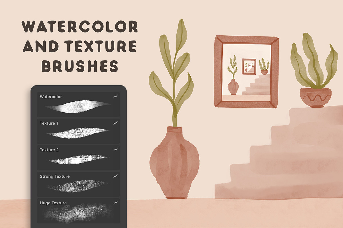 FeminiBrush - Procreate Brushes, a Brush Add-On by Nurmiftah (Photo 4 of 8)