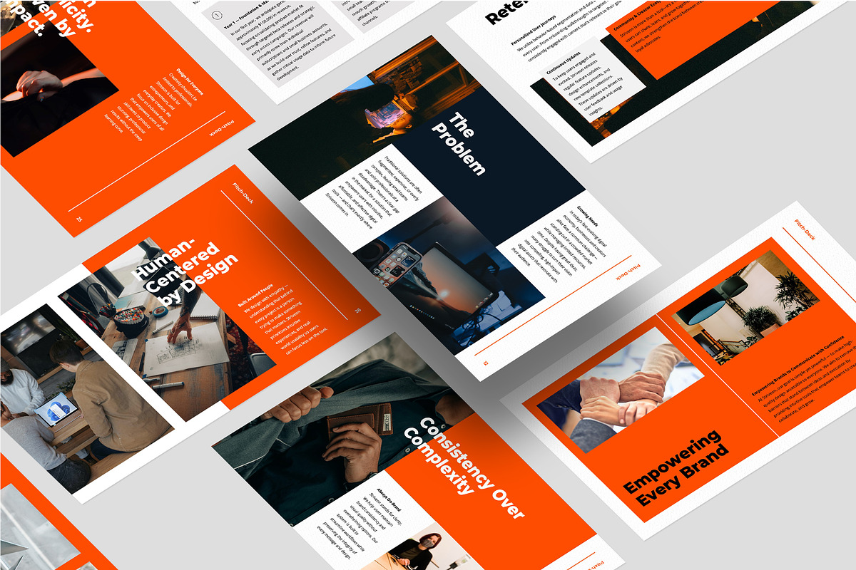 Pitch Deck Google Slides Template, a Presentation Template by Gaize (Photo 14 of 14)