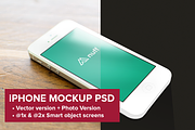 iPhone 5 Mockup - Photo & Vector, an iPhone Mockup by Nuff (Thumbnail 1 of 4)
