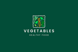 Salad icon template illustration