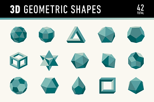 3D Geometric Shapes