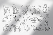 Cute doggy collection, an Animal Illustration by Anastasy_helter (Thumbnail 2 of 15)
