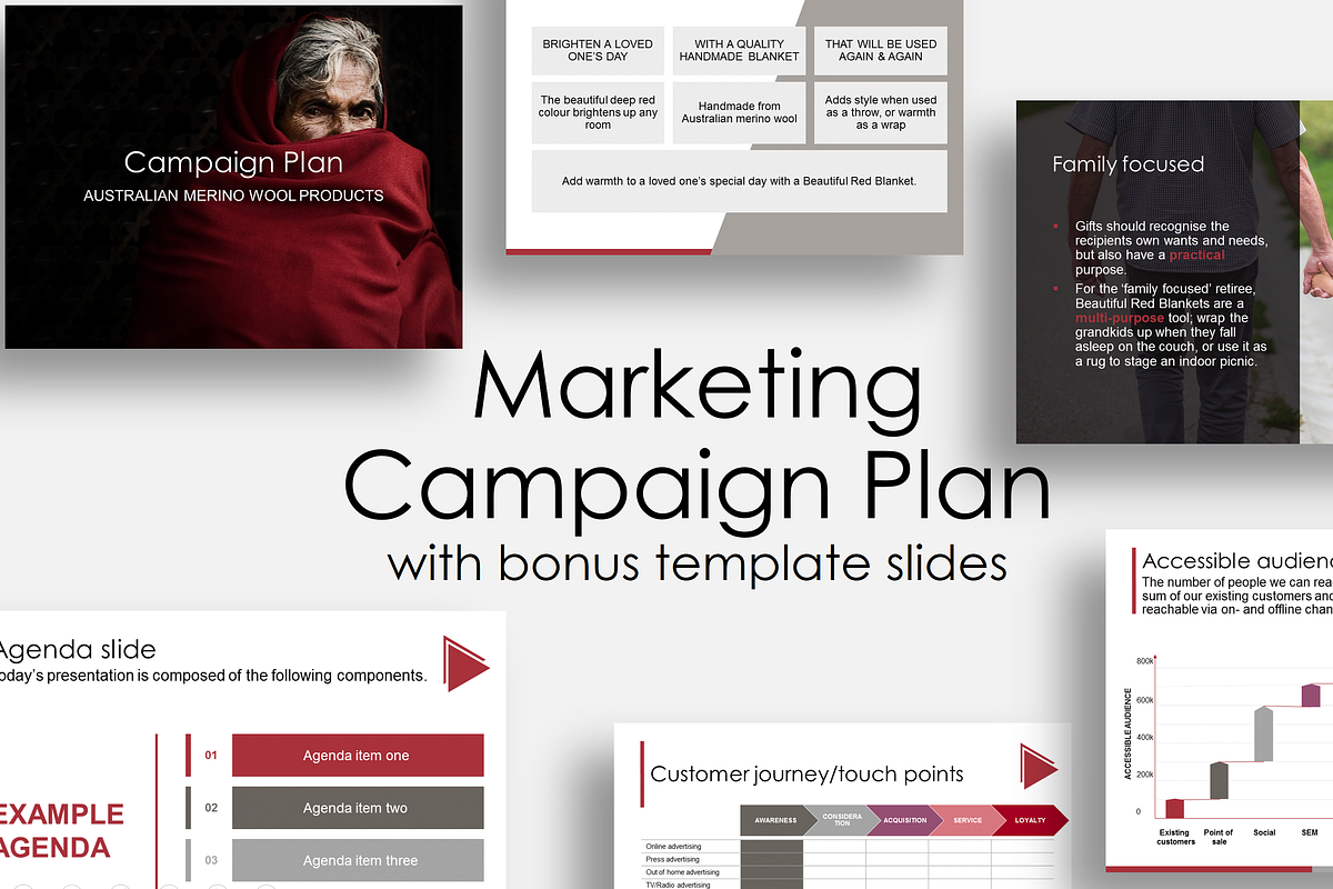 *Sale* Marketing campaign plan, a Presentation Template by Slides by me (Photo 1 of 11)