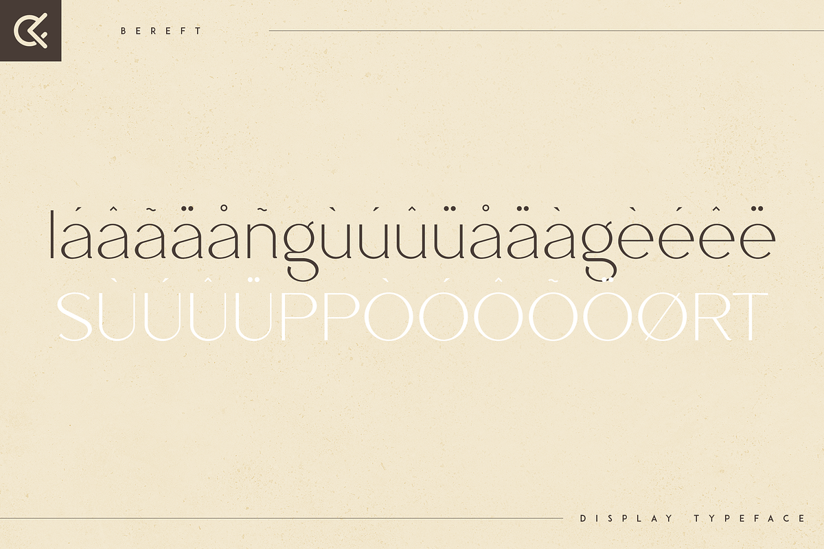 Bereft - Display Typeface, a Font by Only Fonts (Photo 9 of 10)