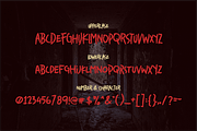 Gruesome - Horror Font, a Sans Serif Font by tokokoo (Thumbnail 10 of 11)