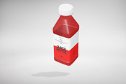 Juice Bottle Mockup, a Packaging Mockup by Nina Shaw (Thumbnail 15 of 17)