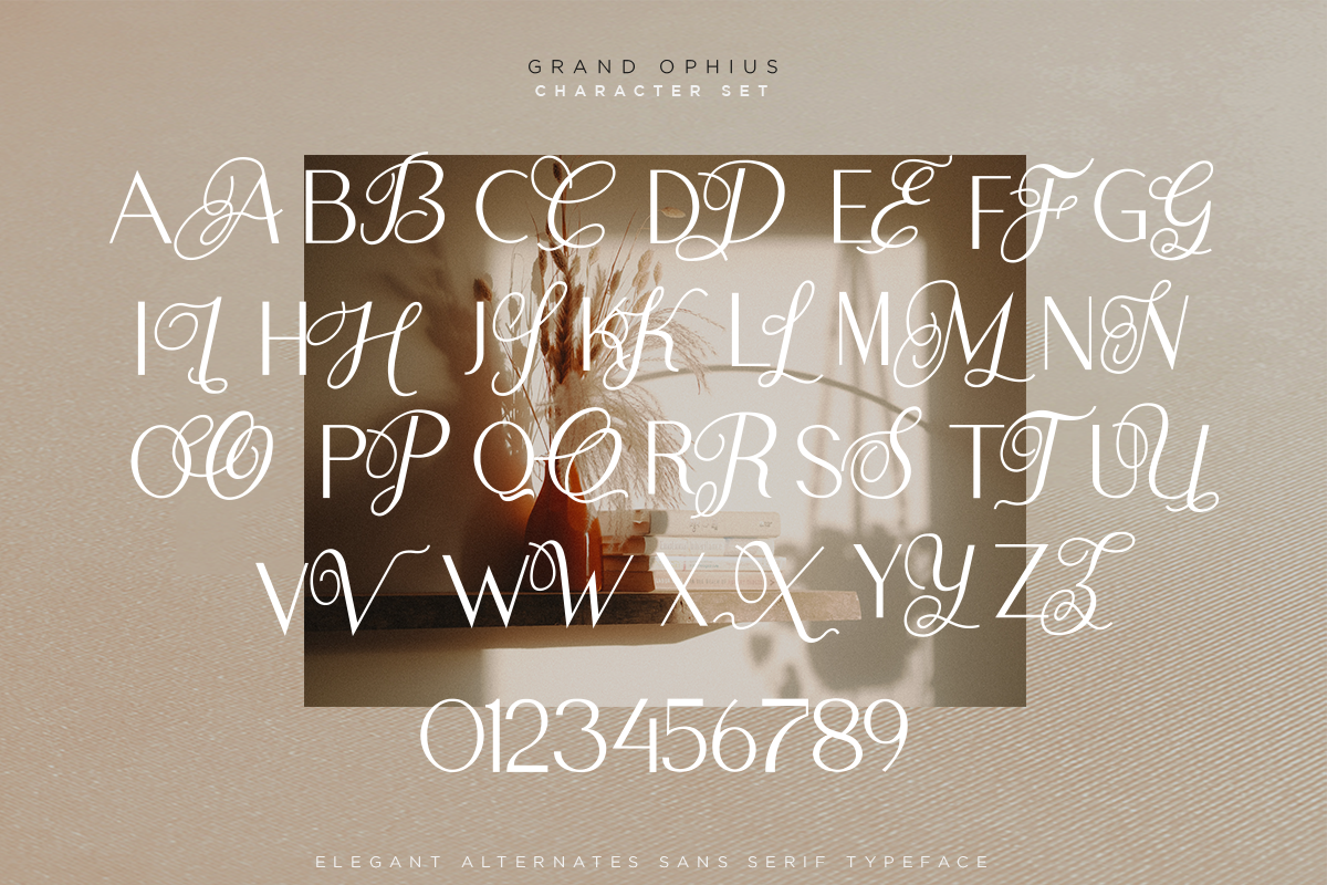Grand Ophius - Elegant Sans Font, a Sans Serif Font by Say Studio (Photo 6 of 12)
