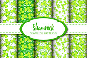 Shamrock - Seamless Patterns, a Pattern Graphic by Elinorka (Thumbnail 1 of 4)