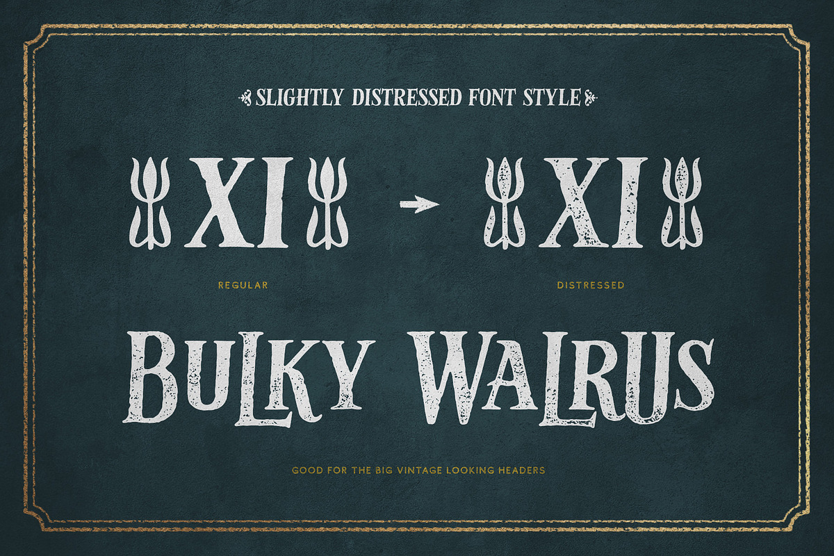 Silent Creek Vintage Serif, a Serif Font by Darumo Shop (Photo 9 of 11)