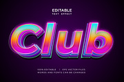neon editable eps text effect bundle, a Plug-in Add-On by yokbisayok (Thumbnail 4 of 5)