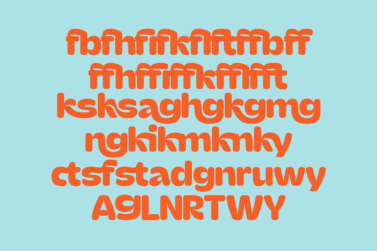 Gemst Retro Bold Display Sans, a Sans Serif Font by timelesstype.co (Photo 13 of 15)