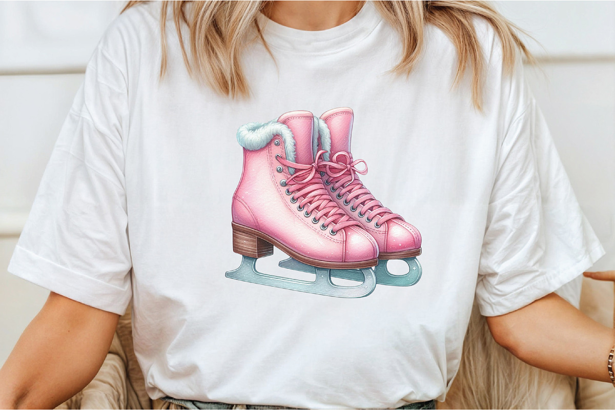 Pink Christmas Clipart-24 PNG, an Illustration by Libby Wishes (Photo 4 of 6)