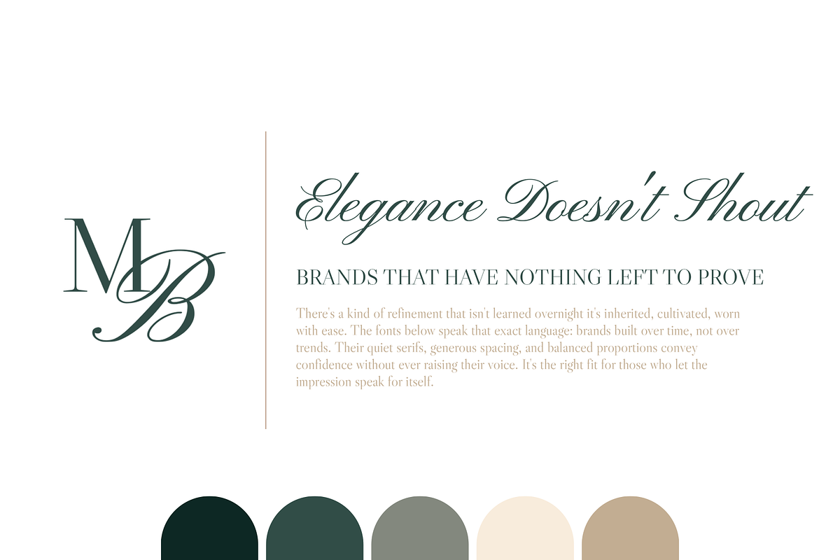 Old Money La Maison Logo Kit, a Branding & Logo Template by Headfonts (Photo 7 of 9)