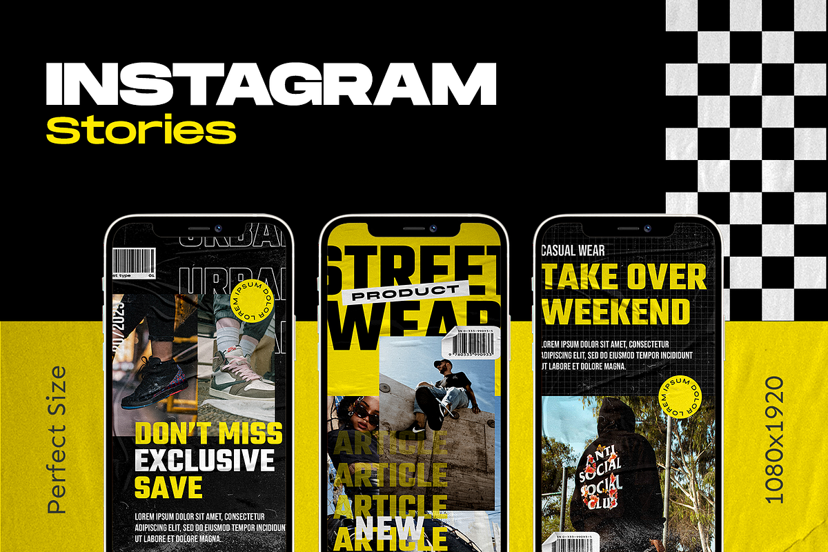 Gract Instagram Template, a Social Media Template by Shinra Labs (Photo 2 of 6)