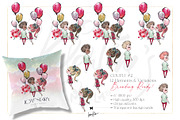Valentine Clipart & Patterns Bundle, a Branding & Logo Template by KaramfilaS (Thumbnail 7 of 18)