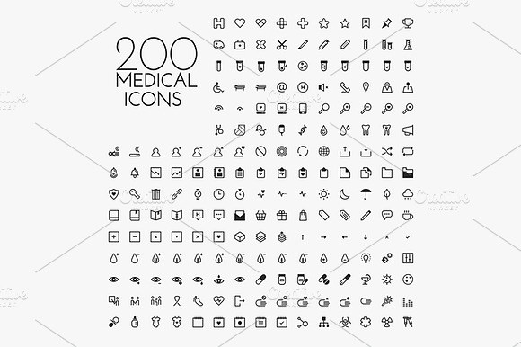 200 X Medical Icon