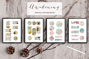 Awakening - Digital Stickers, a Decorative Illustration by LuOtero (Thumbnail 4 of 5)