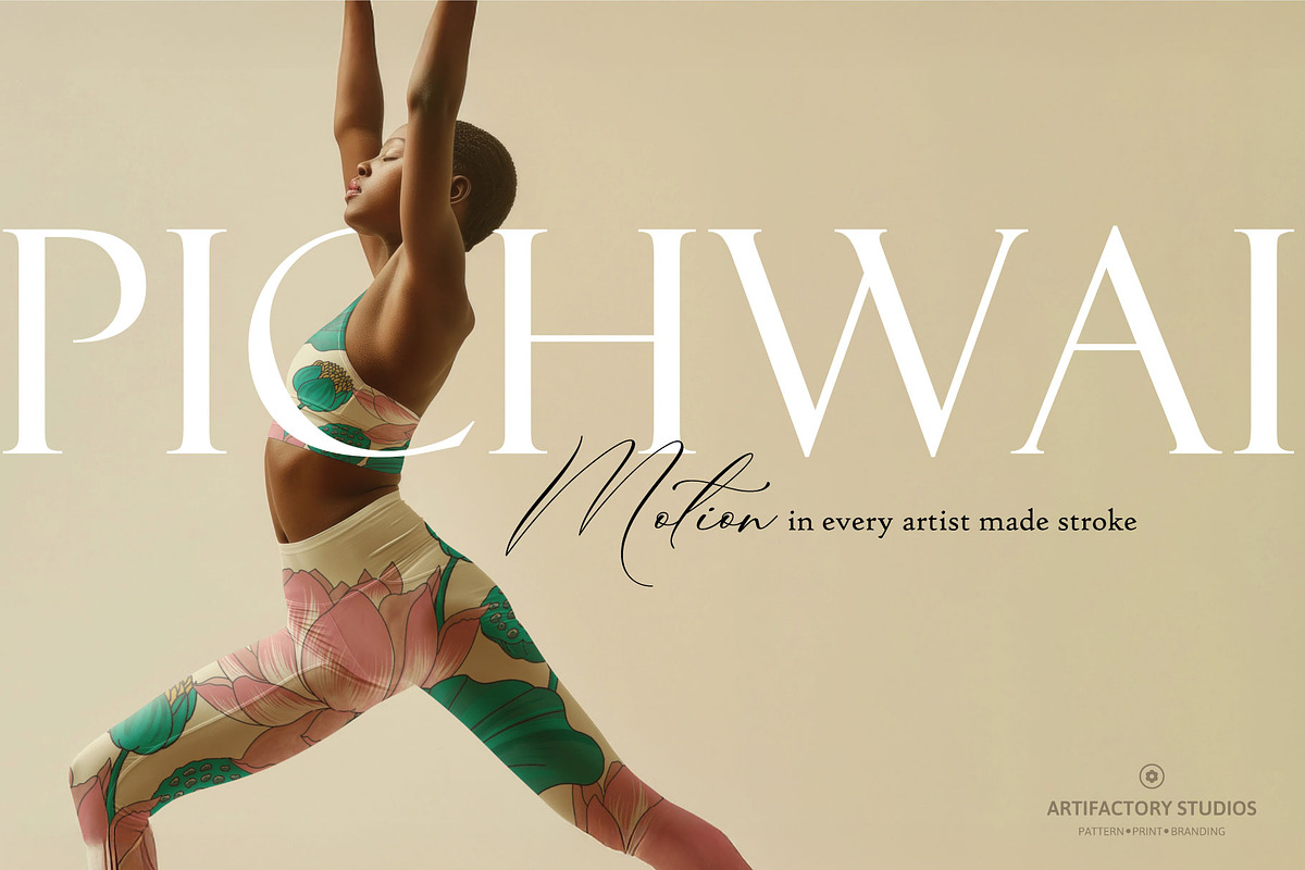 Pichwai PNG Elements & Patterns, an Illustration by Artifactory Studios (Photo 4 of 9)