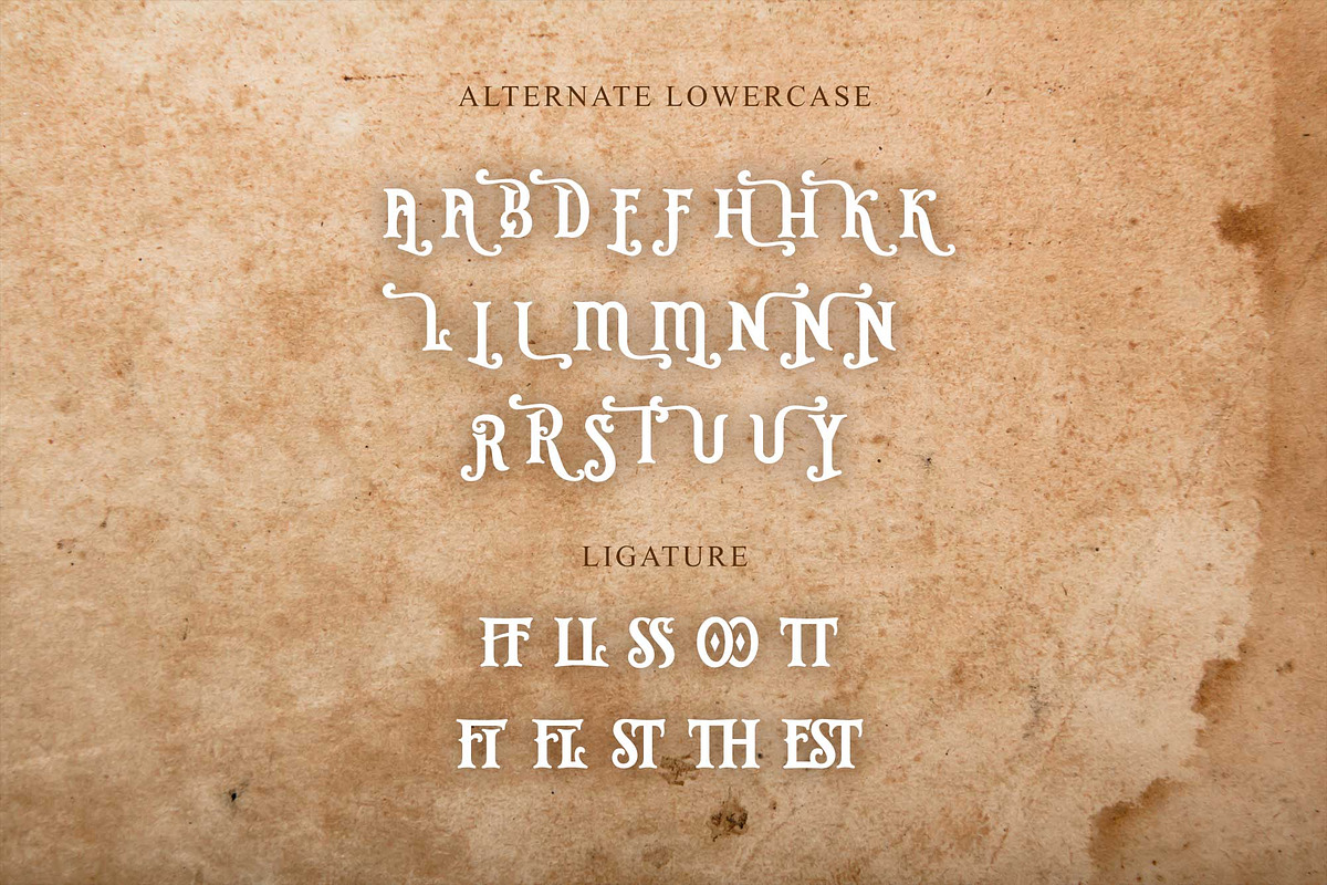 Rictor Barbossa - Vintage Pirate Fon, a Font by Pollux of Geminorum (Photo 4 of 9)