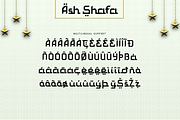 Ash Shafa – Modern Arabic Style Font, a Handwritten Font by overlaytemplates (Thumbnail 5 of 5)