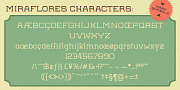 GL Miraflores, a Serif Font by German Leon (Thumbnail 3 of 4)