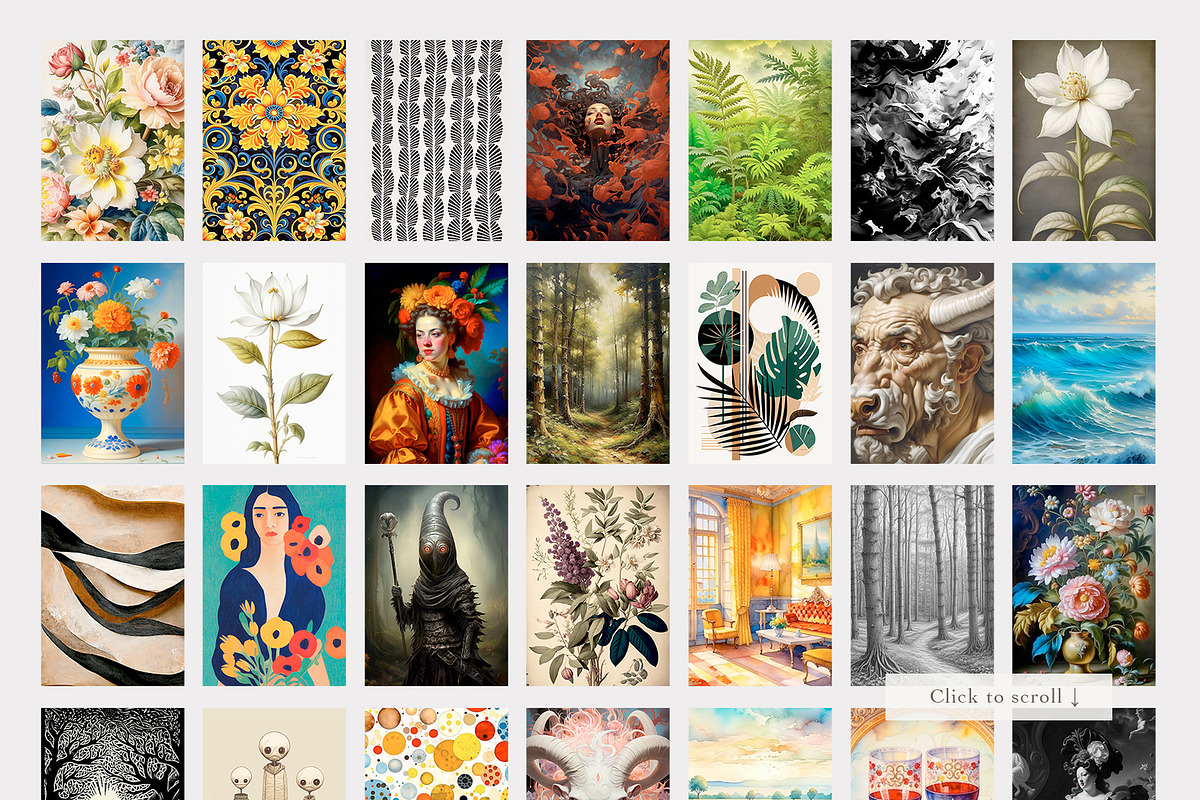 333 Eclectic Prints Collection, a Background Graphic by ApetekMarket (Photo 3 of 14)