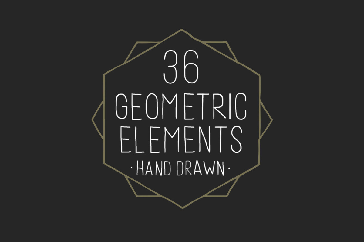 Hand Drawn Geometric Elements