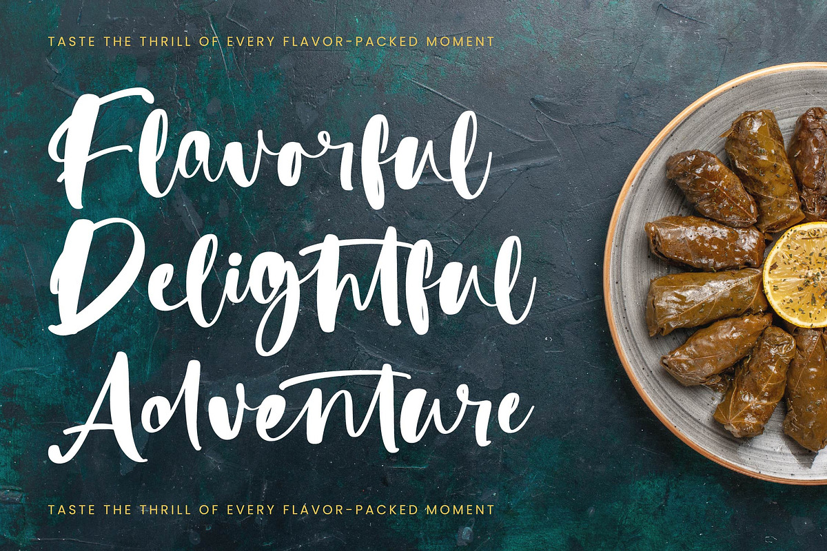 Refresh Youter Bold Handwritten Font, a Script Font by stylishtype.co (Photo 9 of 20)