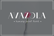 Avazola - Luxury Serif Font, a Serif Font by ivan_artnivora (Thumbnail 1 of 6)