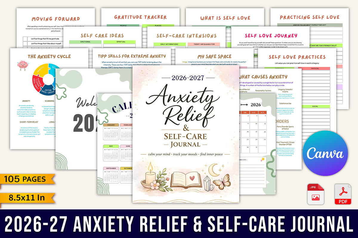 26–27 Ultimate All-in-One Bundle, a Stationery Template by Designmela01 (Photo 10 of 20)
