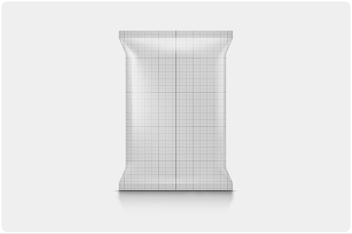 Transparent Snacks Flow Pack Mockup, a Packaging Mockup by Reformer Mockup (Photo 4 of 4)