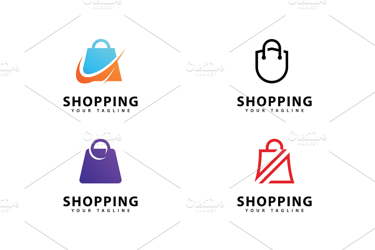 Minimalist Shopping Tote Logo Vector, a Graphic by T.Vooka