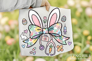 Easter Nurse Coquette PNG, an Illustration by Canvas Craft