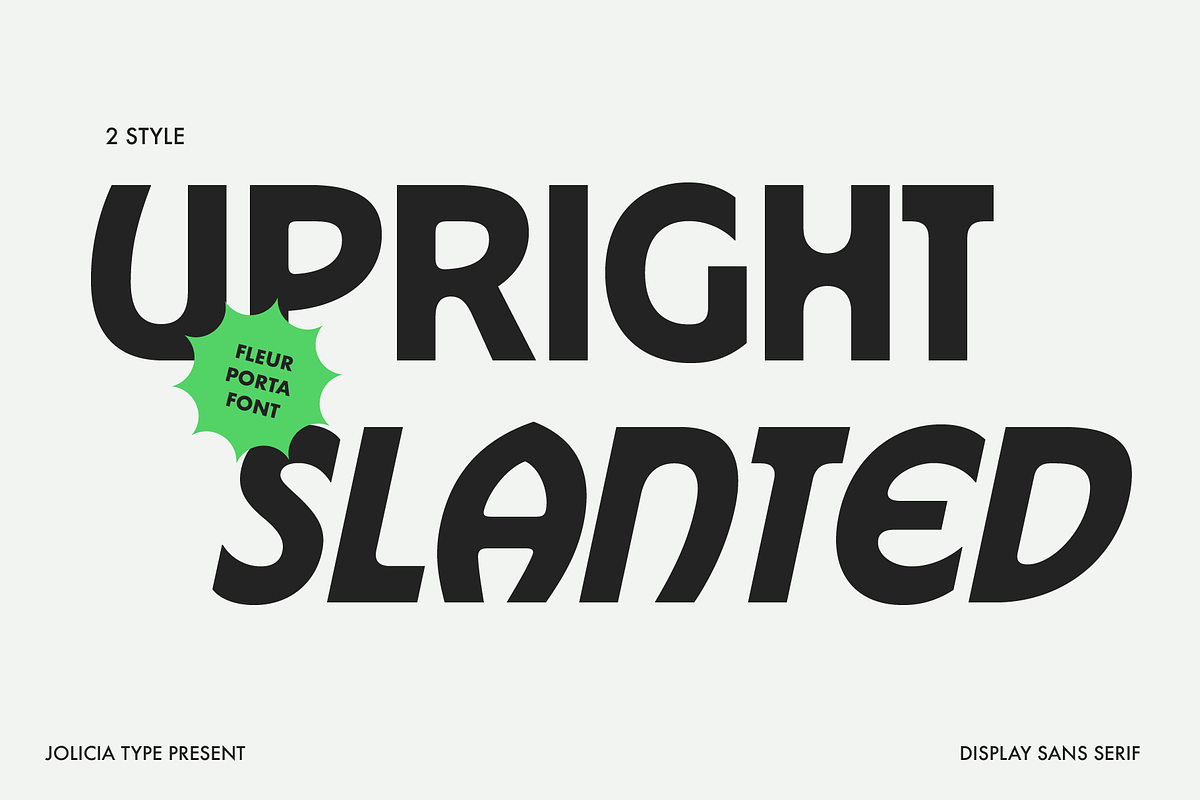 Fleur Porta | Display Sans, a Sans Serif Font by Jolicia Type (Photo 2 of 14)