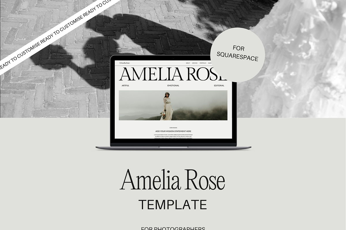 Photography Squarespace 7.1 Template, a Templates & Theme by Studio Witzenhausen (Photo 3 of 11)