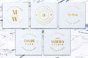 PREMIUM 120 Stamp Logo Bundle, a Branding & Logo Template by IsikChic (Thumbnail 29 of 30)