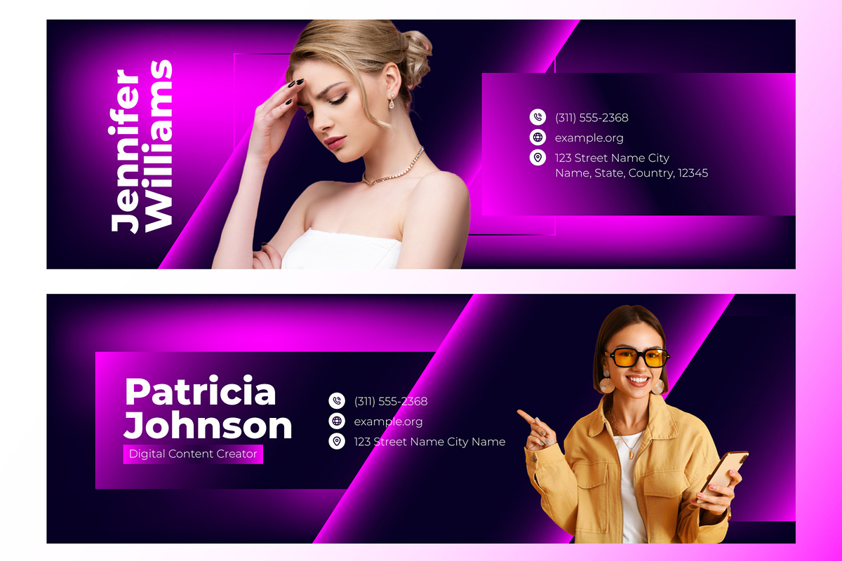 Email Signature UI Template, an Email Template by CreativeShaper (Photo 5 of 5)