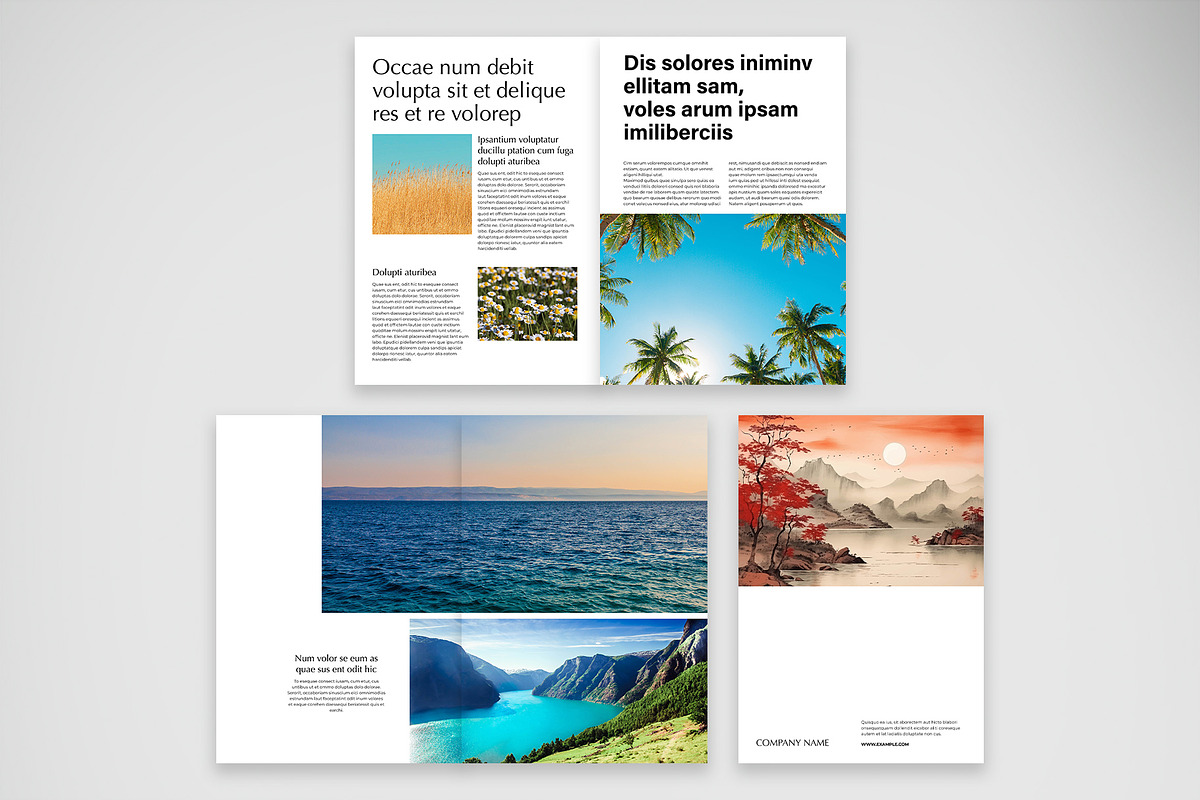 Elegant Nature Photography Brochure, a Brochure Template by McLittle Stock (Photo 4 of 5)