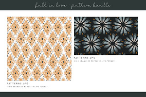 Fall Florals Digital Paper DH