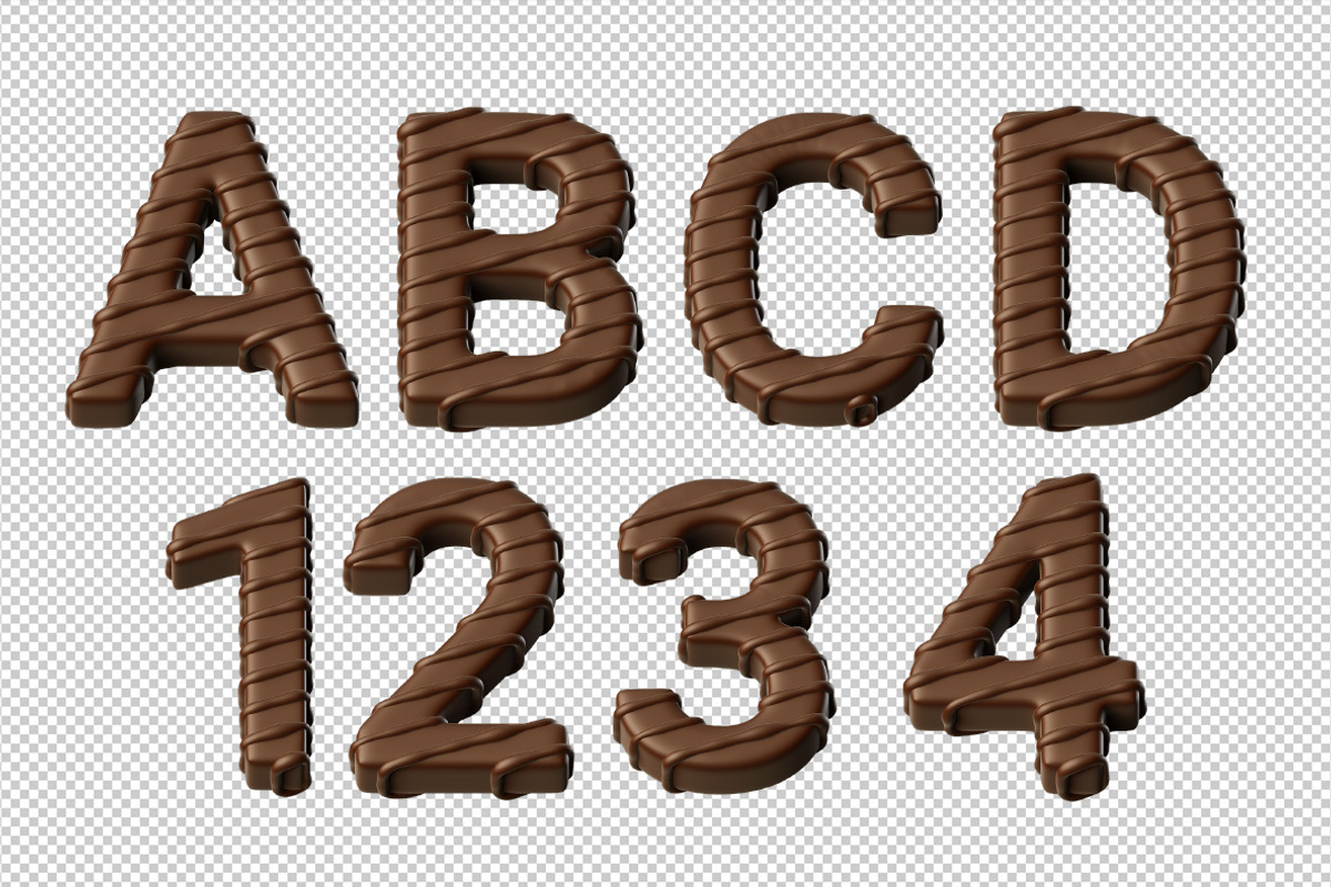 Choco Stripes Font, a Font by Handmadefont (Photo 10 of 10)