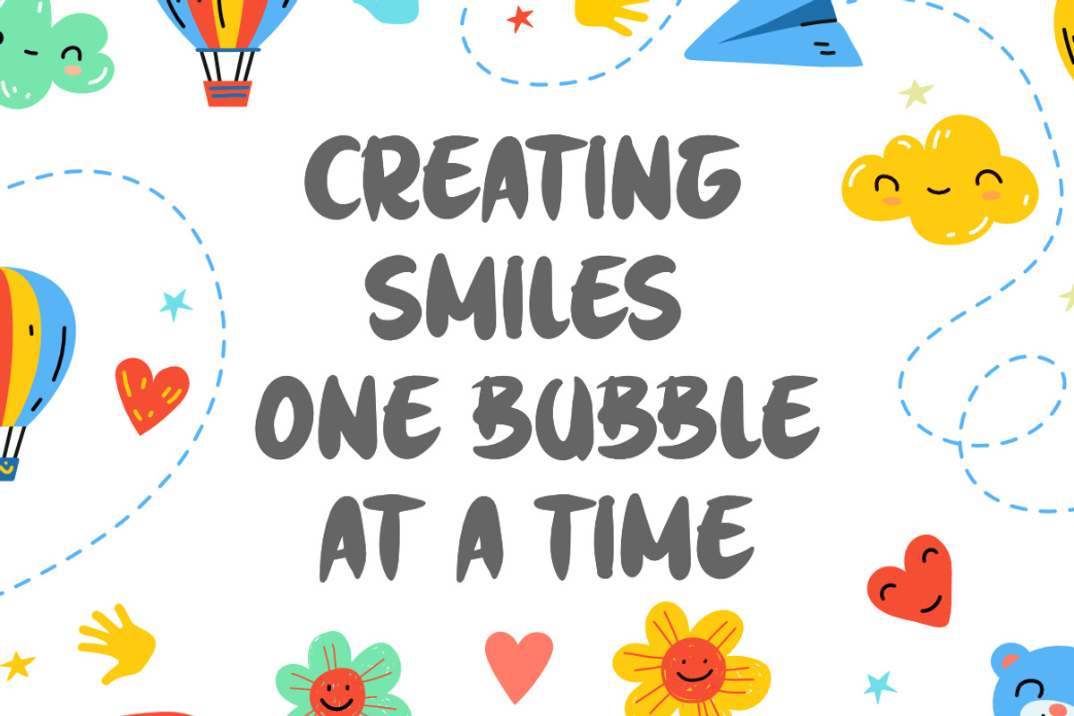 Boogel a Bubble Font, a Font by Bayuktx (Photo 3 of 8)